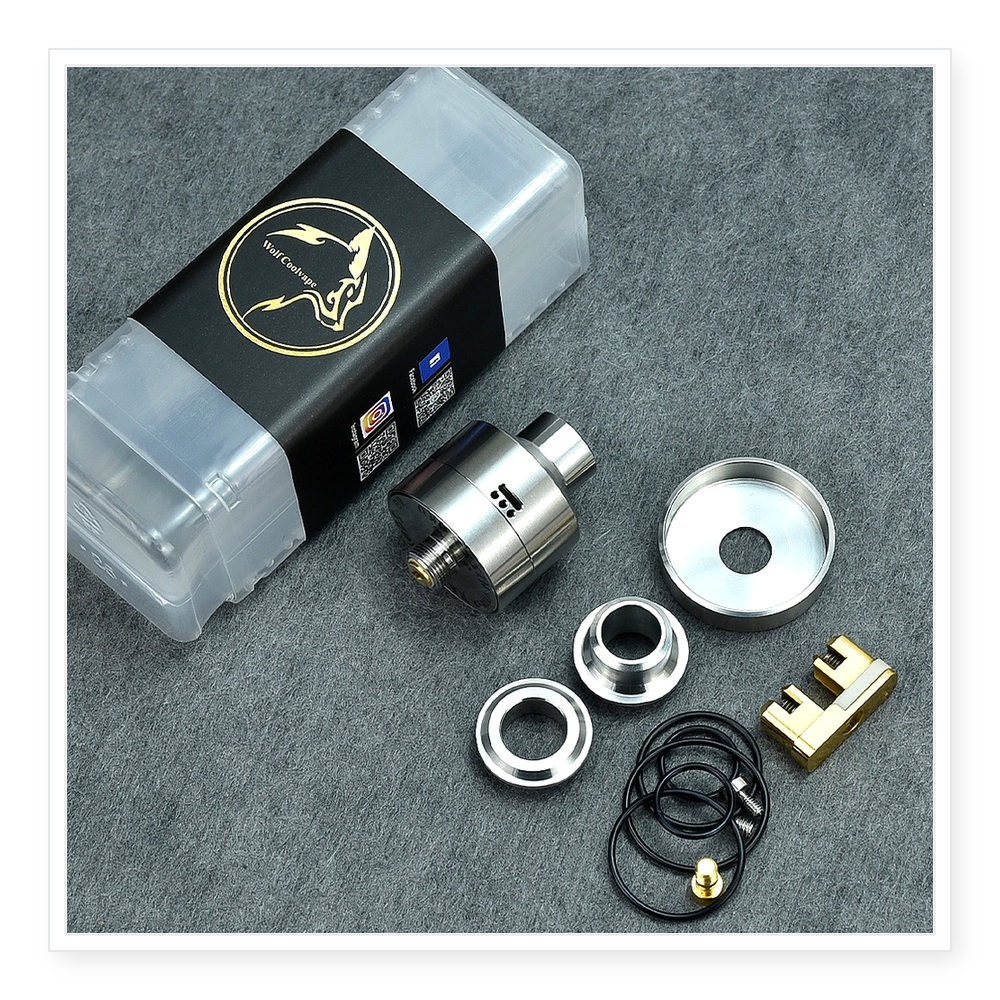 Vape Coil Replacement - อะตอมไมเซอร์นิชอคุ RDA MTL ขนาด 22 มม.