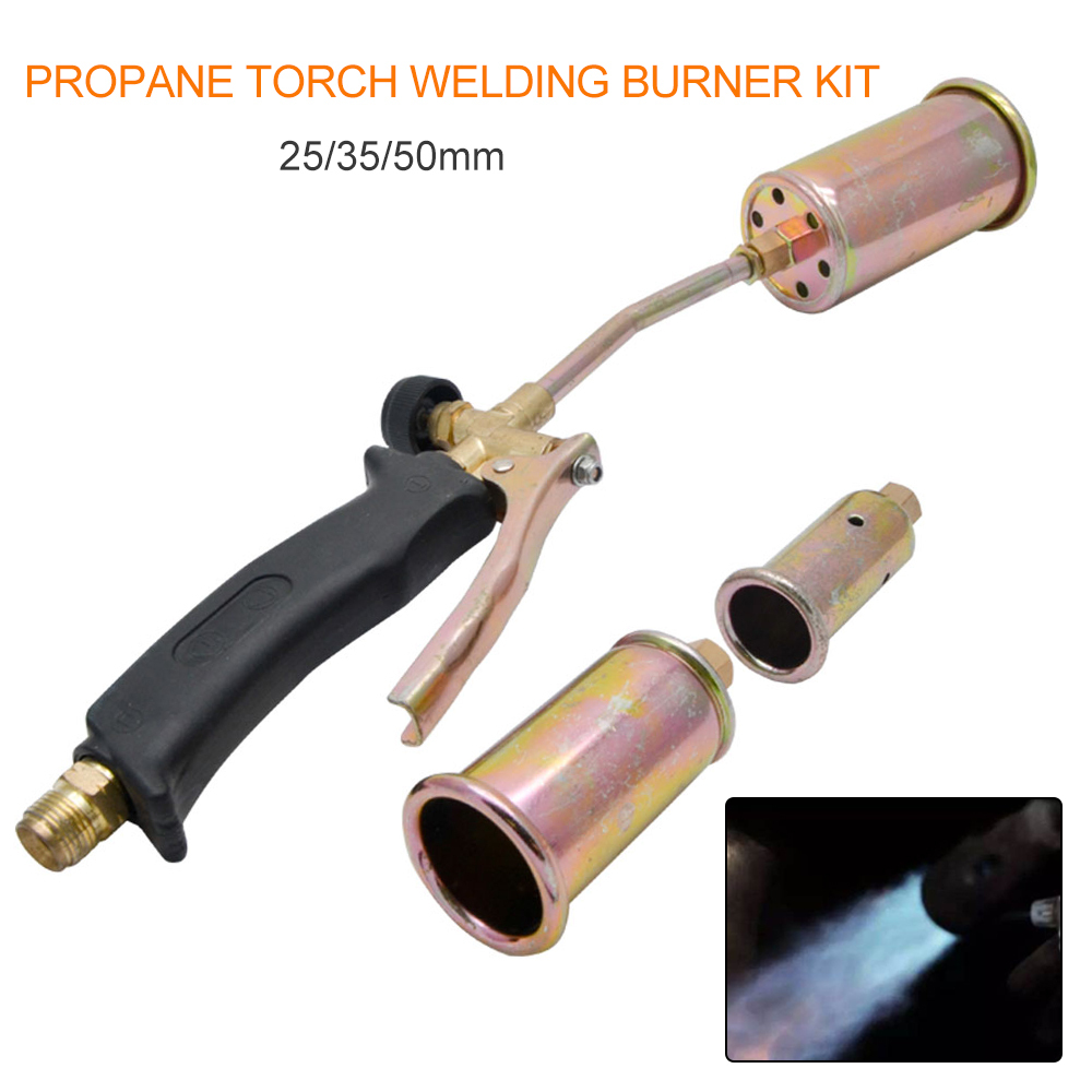 Weed Vaping Accessories - แบบพกพาไฟฉายโพรเพนเชื่อม Burner ชุดเครื่องมือ Universal สําหรับละลายน้ําแข็ง,การเผาไหม้วัชพืช,ละลายท่อ