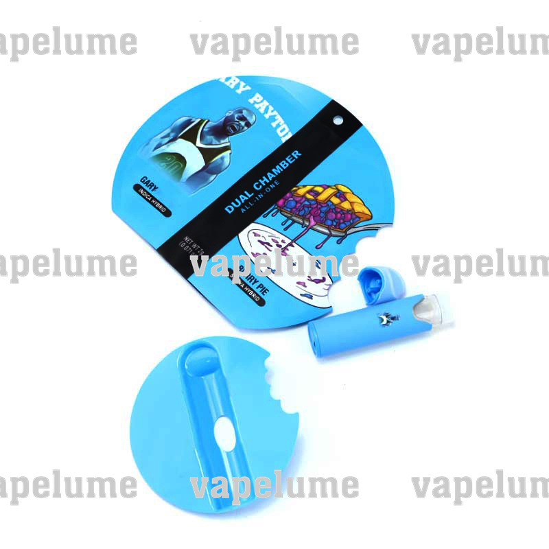 Vape Accessory - ปากกาเปล่าสำหรับบุหรี่ไฟฟ้าแบบใช้แล้วทิ้งขนาด 2 มล. ไม่มีน้ำมัน บุหรี่ไฟฟ้าแบบชาร์จได้ รุ่นสองช่อง