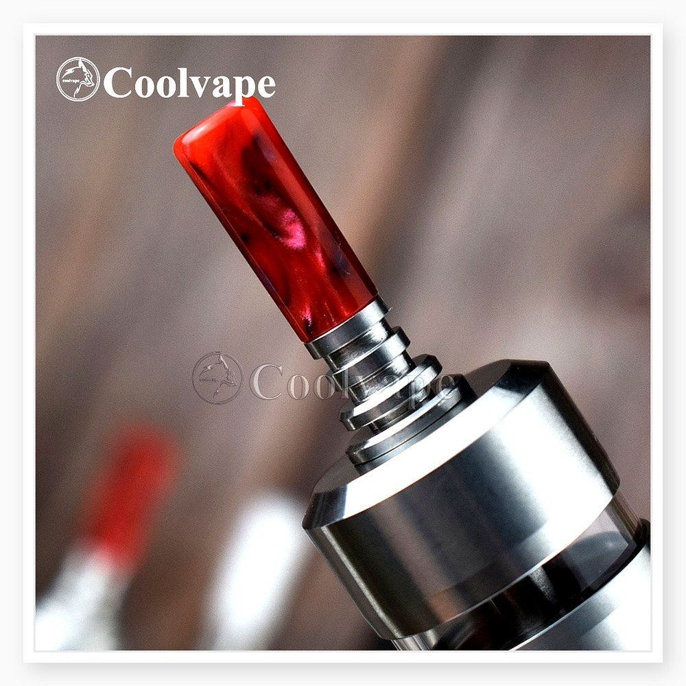 Drip Tip Resin - 510 MTL Drip Tip สำหรับ Dvarw