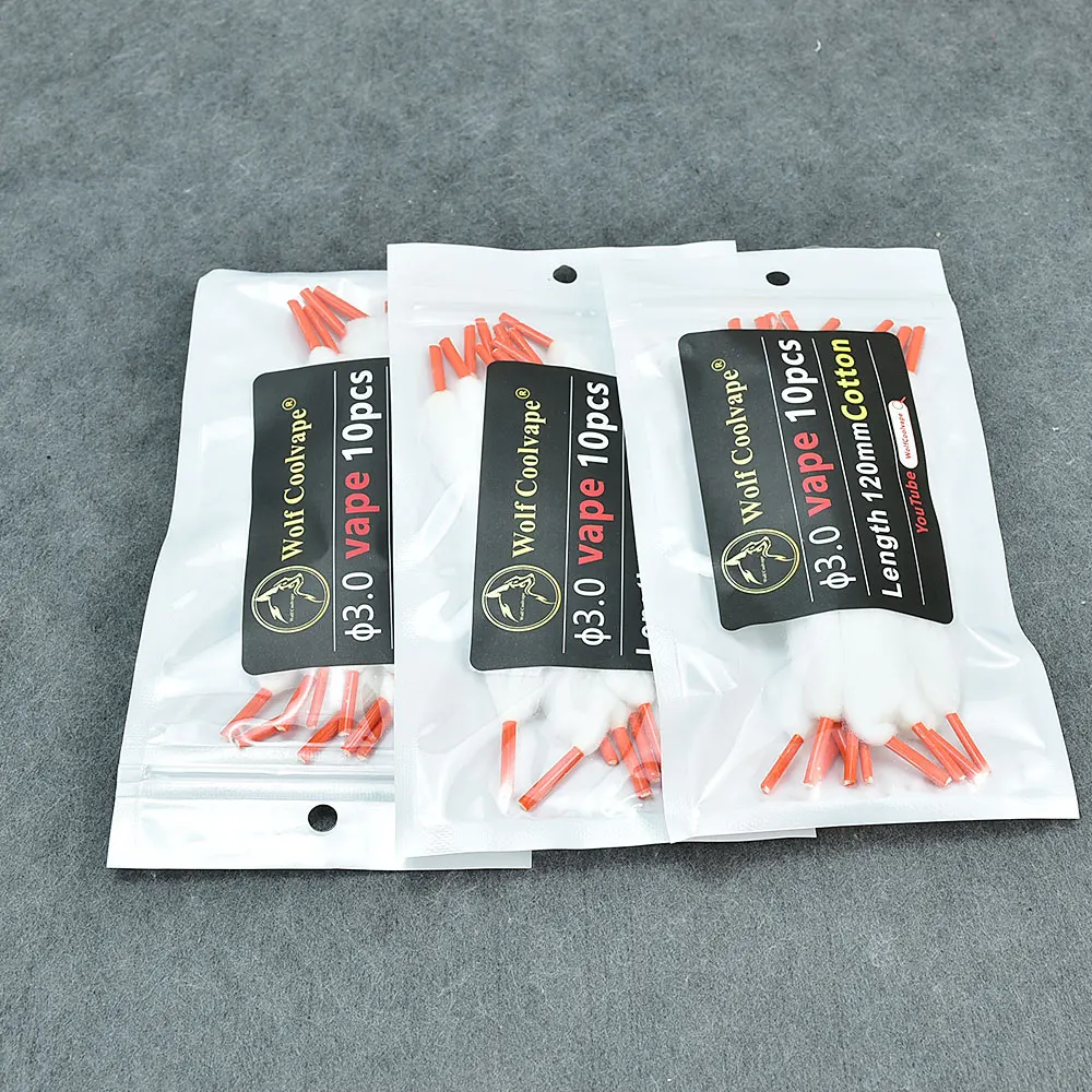Vape Coil Replacement - Wolfcoolvape NI80 Pre-Built ลวดความร้อน Vape COIL