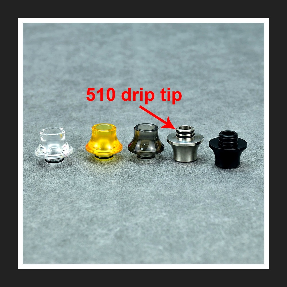 หัวดิ๊ปเรซินสำหรับ Taifun GT5, - Drip Tip Resin บทวิจารณ์และราคา