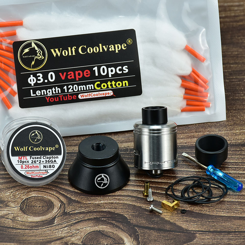 Wolfcoolvape Psyclone Kryten ส - Vape Coil Replacement บทวิจารณ์และราคา
