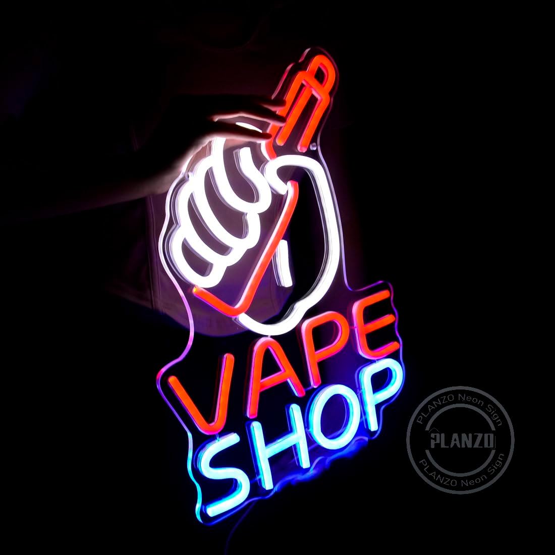 ปากการูปหัวใจร้านบุหรี่ไฟฟ้าไฟ - Vape Decoration บทวิจารณ์และราคา