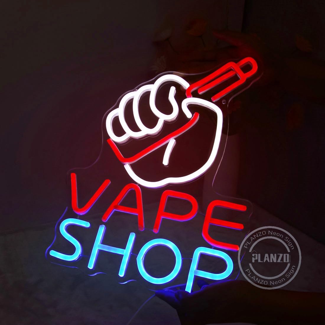 ปากการูปหัวใจร้านบุหรี่ไฟฟ้าไฟ - Vape Decoration บทวิจารณ์และราคา