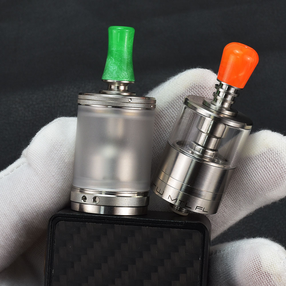 WOLFCOOLVAPE ออกแบบแทงค์ RDA อ - Drip Tip Resin บทวิจารณ์และราคา