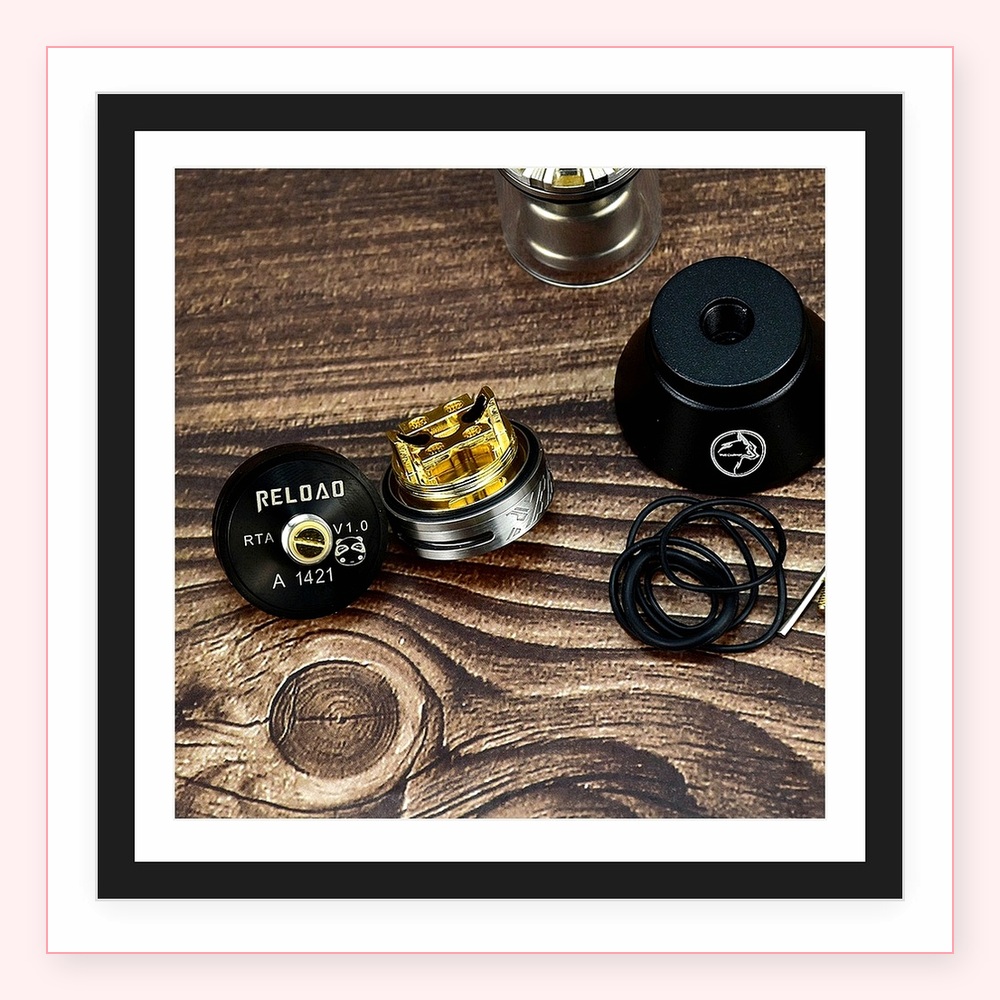 ReLoad RTA 24mm 3.5ml อะตอมไมเ - Vape Accessory บทวิจารณ์และราคา
