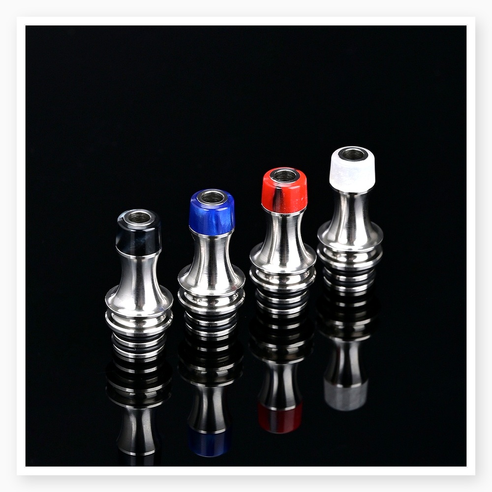 วูลฟ์คูลเวป 510 ดิริปทิปทำจากส - Drip Tip Resin บทวิจารณ์และราคา