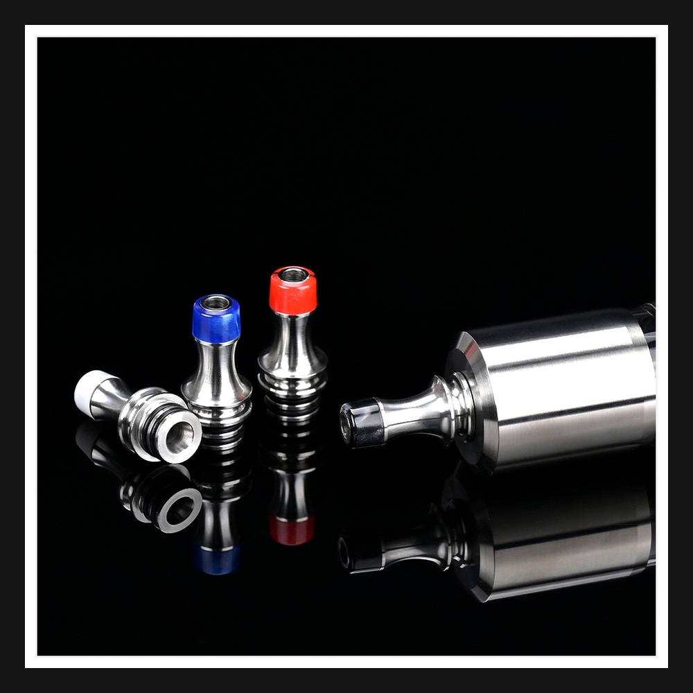 วูลฟ์คูลเวป 510 ดิริปทิปทำจากส - Drip Tip Resin บทวิจารณ์และราคา