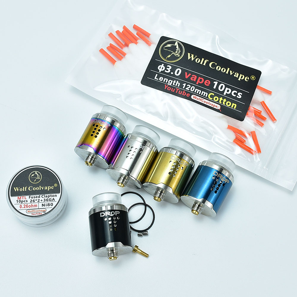 อะตอมไมเซอร์แบบหยดขนาด 24 มม.  - Vape Coil Replacement บทวิจารณ์และราคา