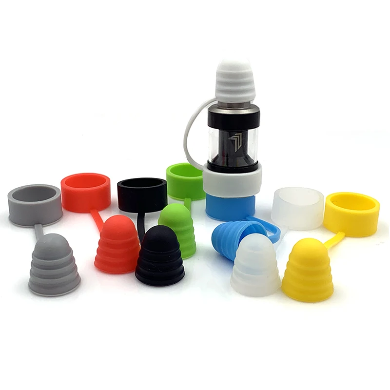 Vmiss ฝาซิลิโคนนิ่ม5ชิ้น/ล็อต, - Vape Accessory บทวิจารณ์และราคา
