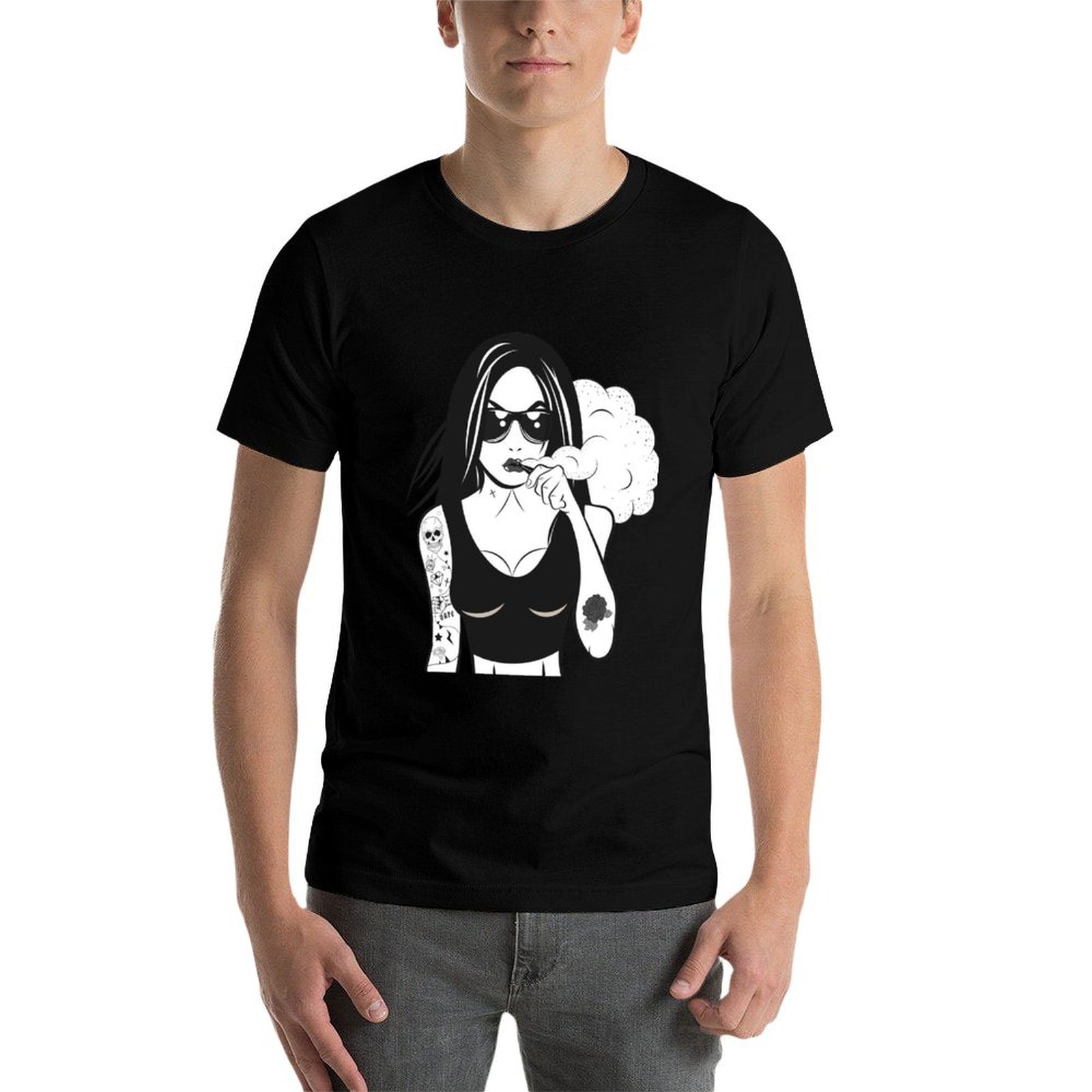 เสื้อยืดลายสาว Vape แห้งเร็ว เ - Quick Vape บทวิจารณ์และราคา