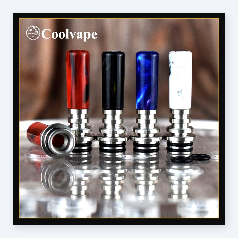 510 MTL Drip Tip สำหรับ Dvarw  - Drip Tip Resin บทวิจารณ์และราคา