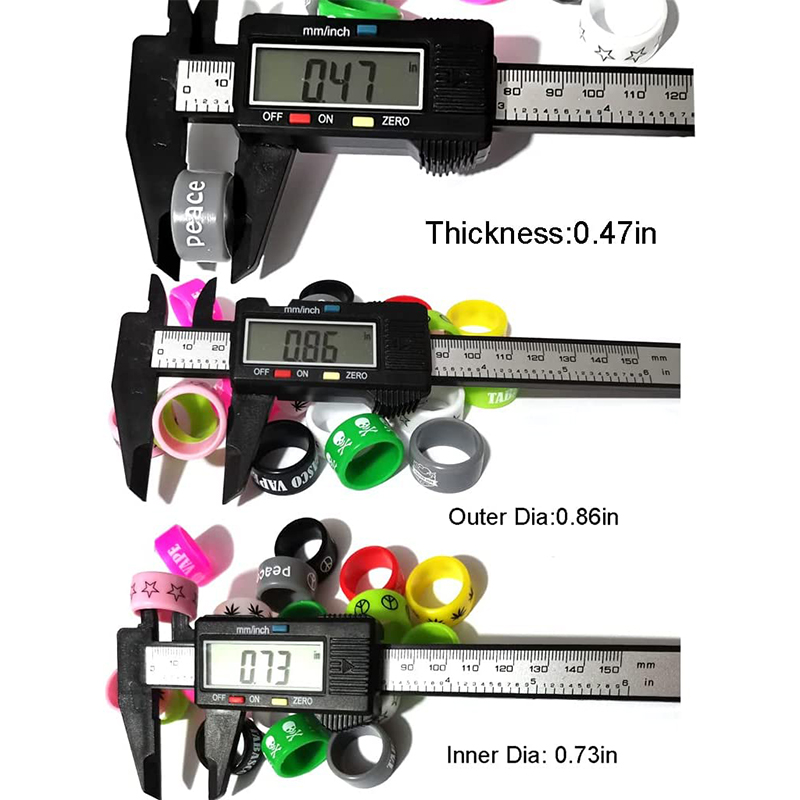 ปลอกซิลิโคนกันลื่น ปลอกจับซิลิ - Vape Band Silicone บทวิจารณ์และราคา