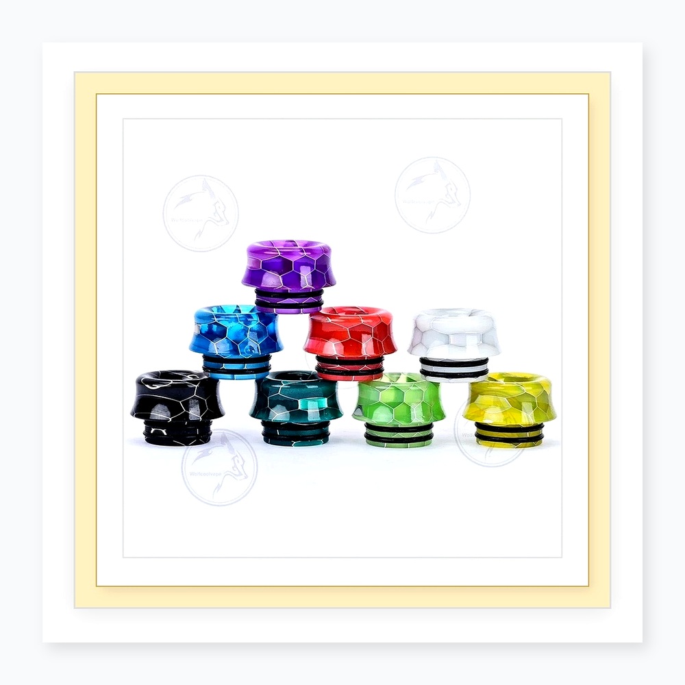 ชุดหัวสูบ Wolfcool 810 – หัวสู - Drip Tip Resin บทวิจารณ์และราคา